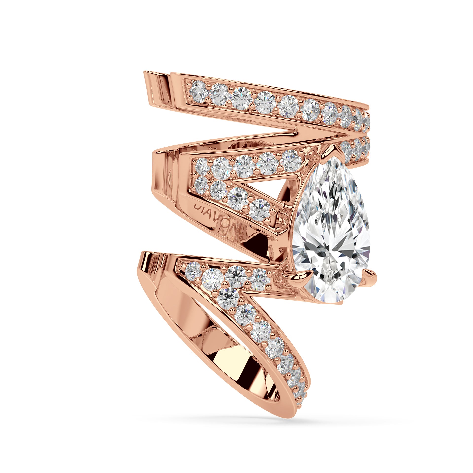 ICONIC AVANT-GARD CUFF I PEAR
