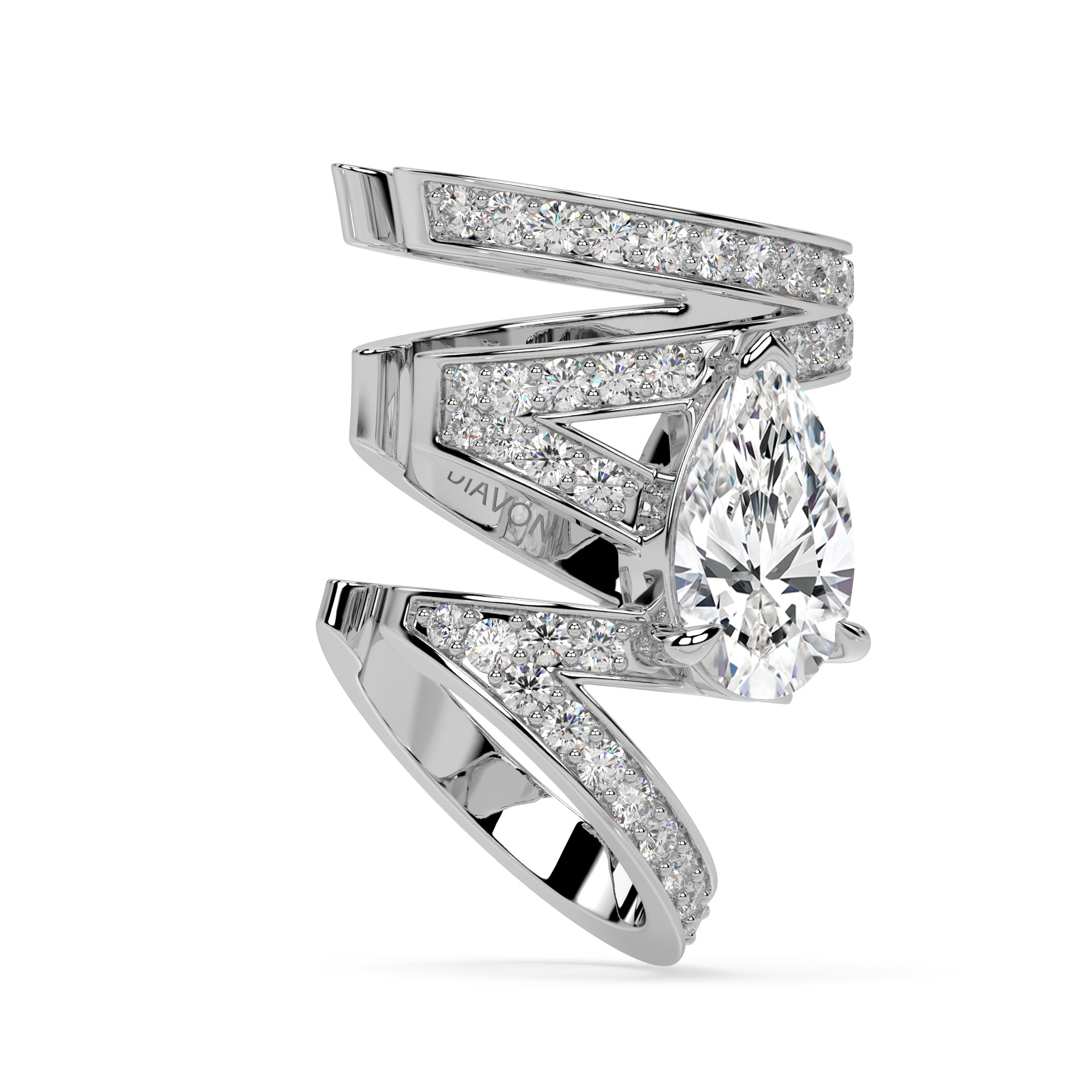 ICONIC AVANT-GARD CUFF I PEAR