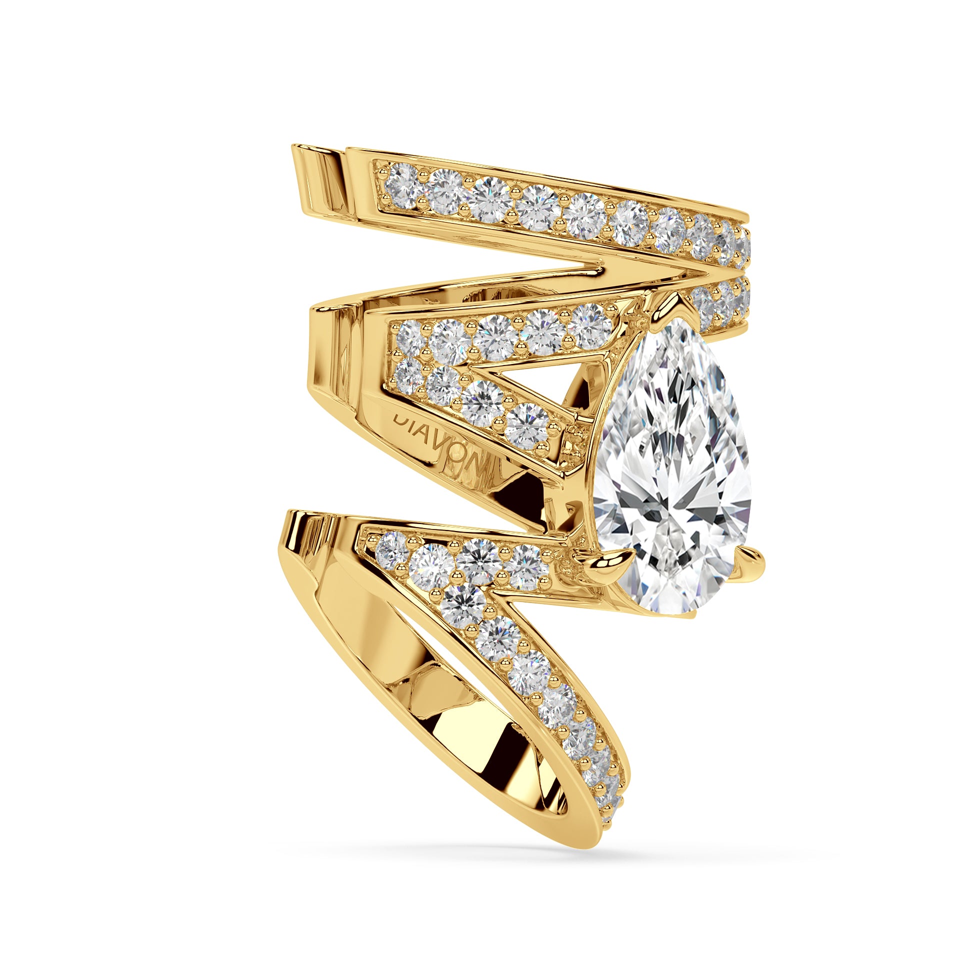 ICONIC AVANT-GARD CUFF I PEAR