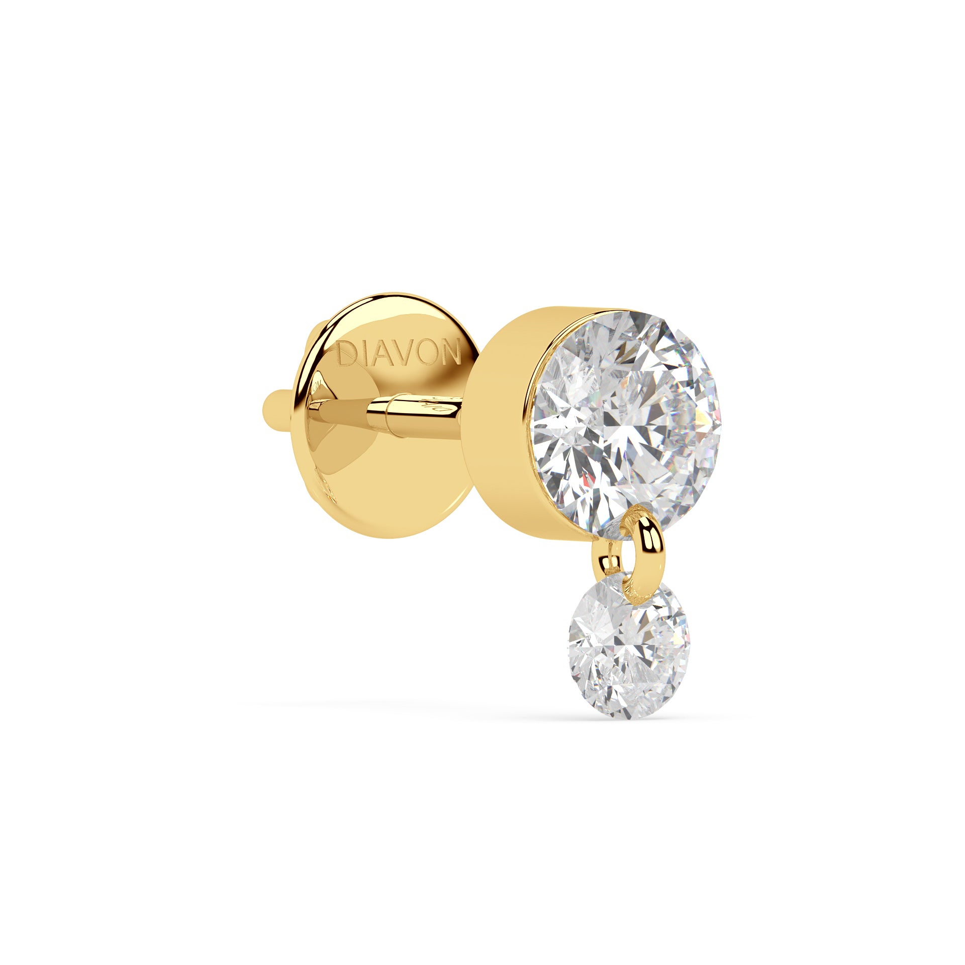 FLOATING STONES SINGLE EARSTUD