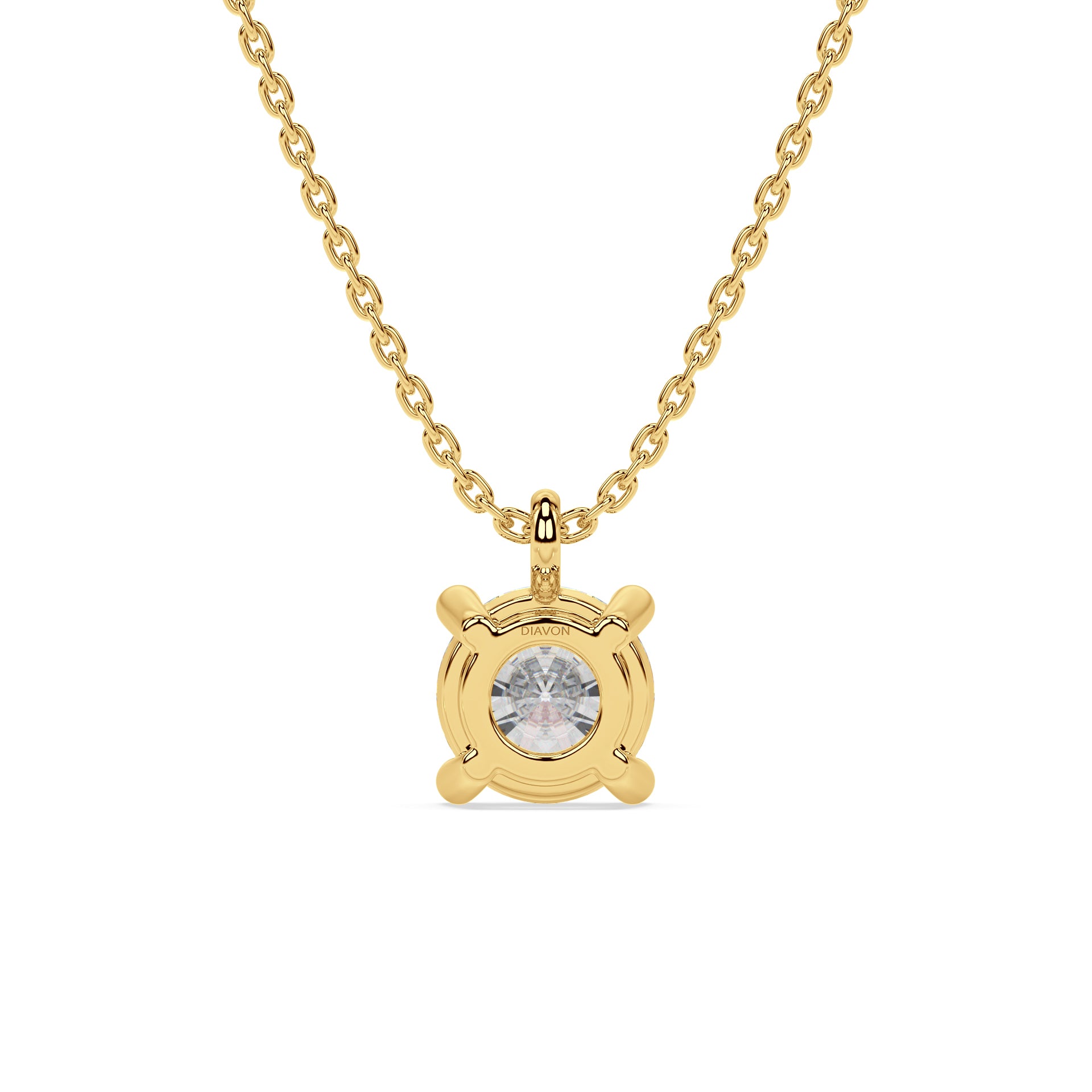 ESSENTIAL SOLITAIRE NECKLACE I ROUND