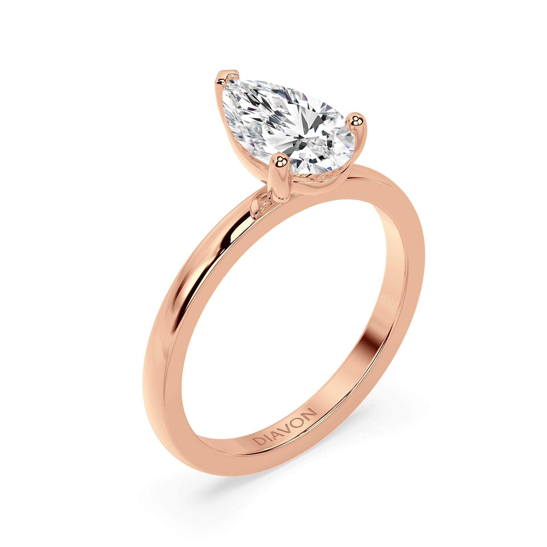 SIGNATURE SOLITAIRE RING I PEAR