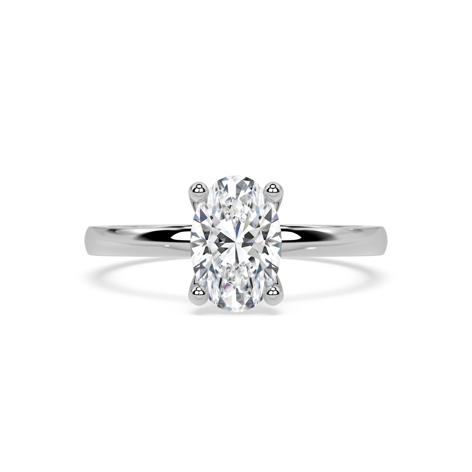 SIGNATURE SOLITAIRE RING I OVAL