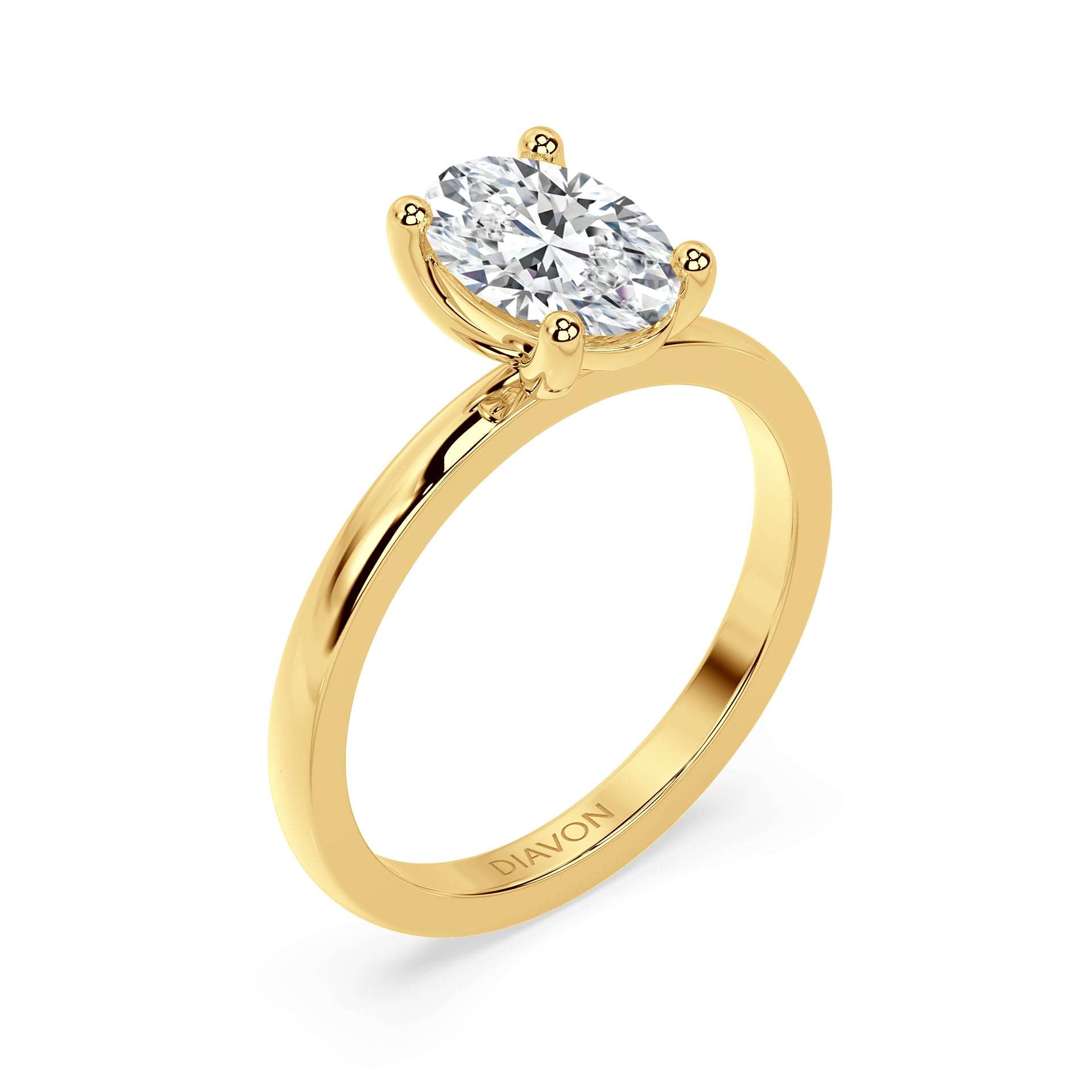 SIGNATURE SOLITAIRE RING I OVAL