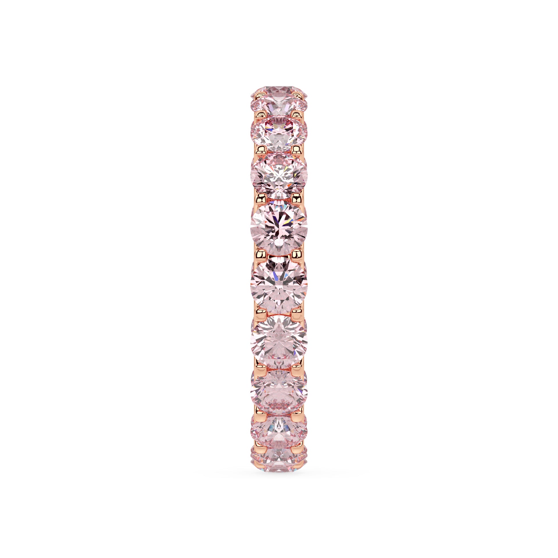 PINK MODERN MEMORY RING I ROUND