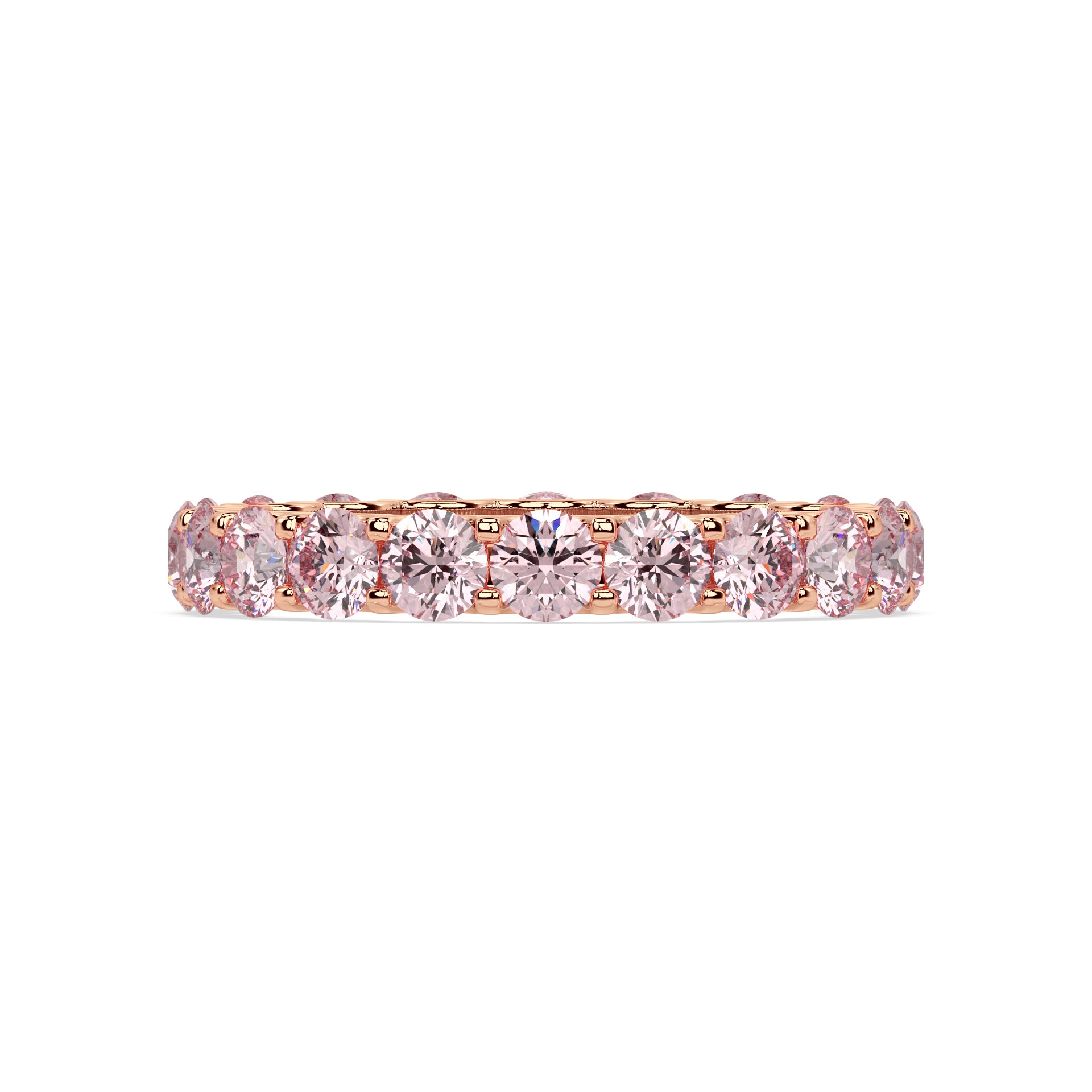 PINK MODERN MEMORY RING I ROUND