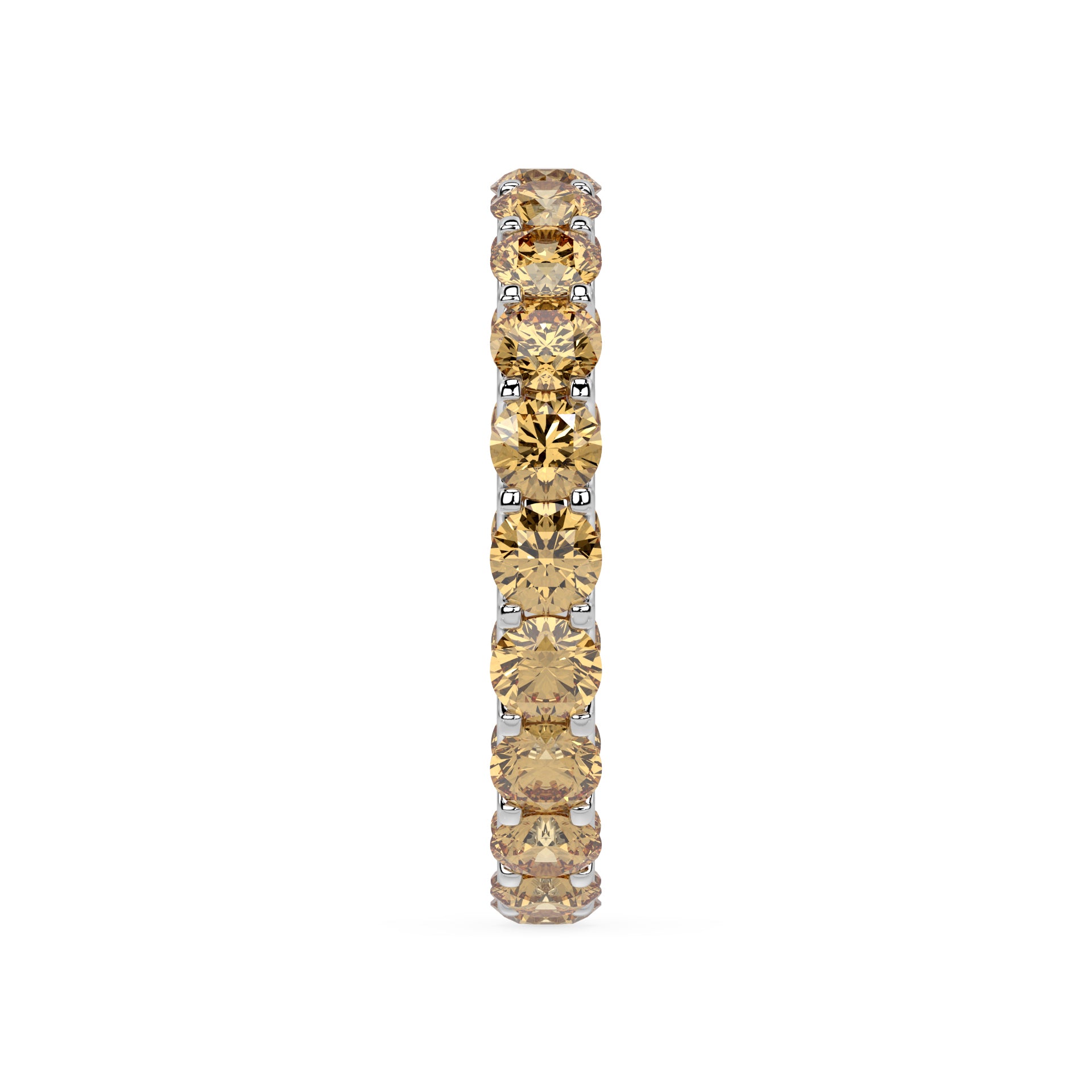 CHAMPAGNE MODERN MEMORY RING I ROUND