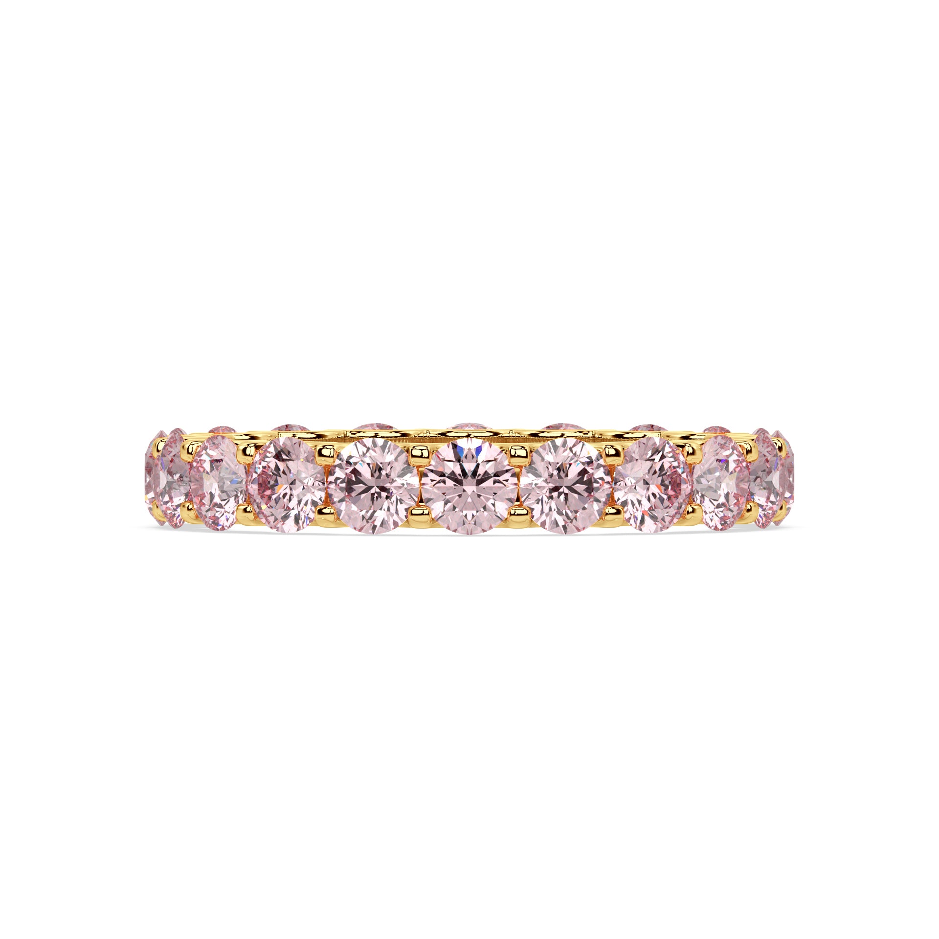 PINK MODERN MEMORY RING I ROUND