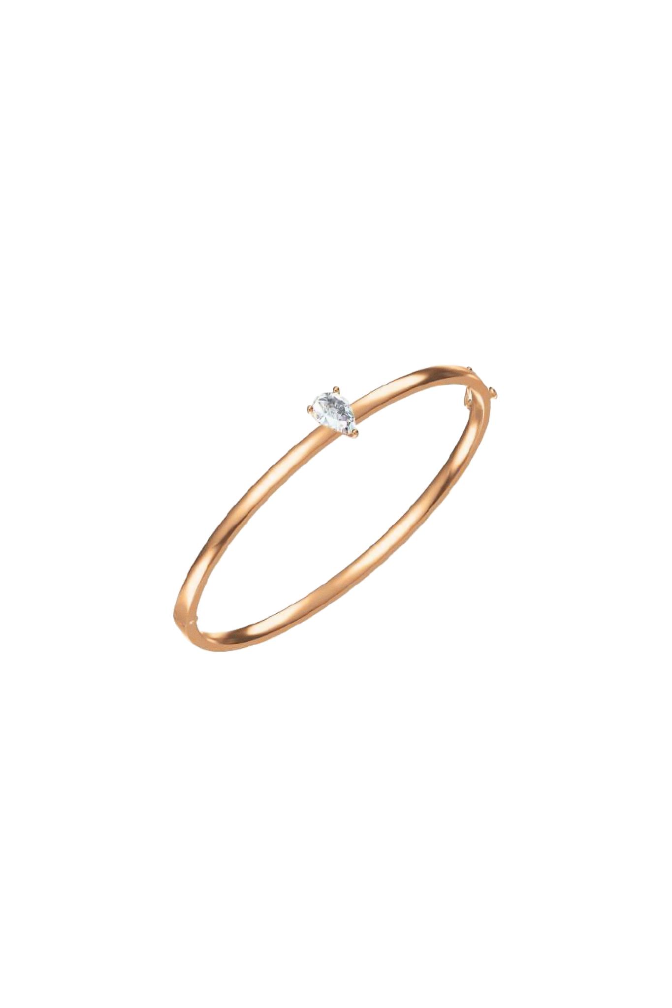 SIGNATURE SOLITAIRE Bangle | Pear