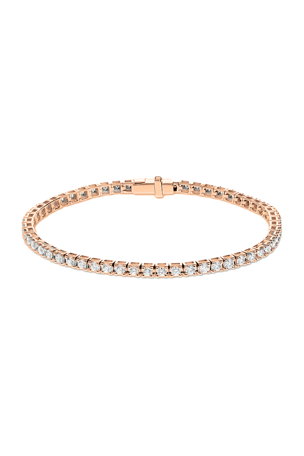 SIGNATURE tennis bracelet | Round Brilliant