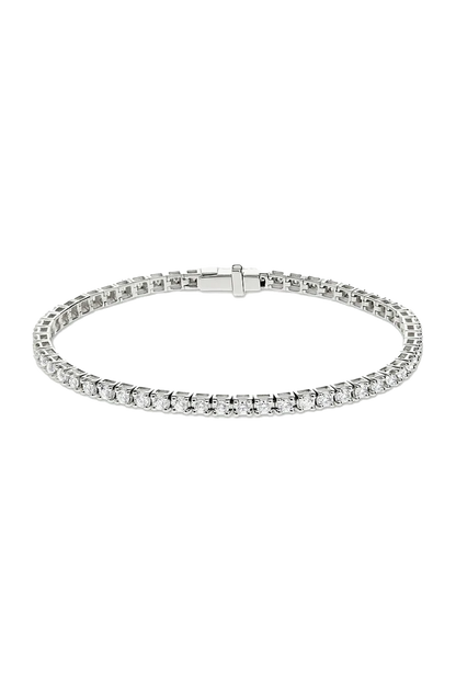 SIGNATURE Tennisarmband | Round Brilliant