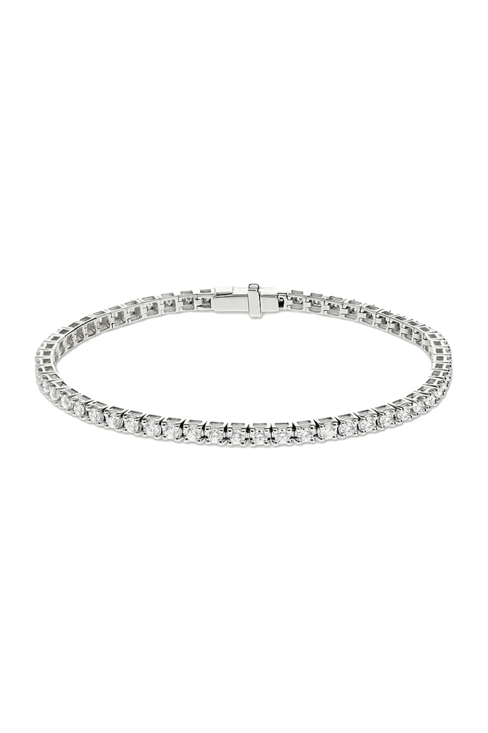 SIGNATURE tennis bracelet | Round Brilliant