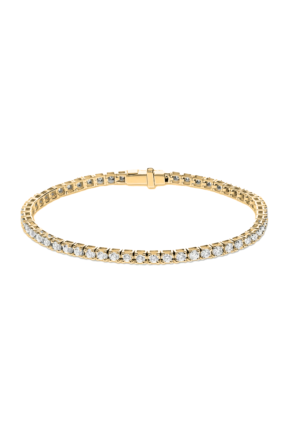 SIGNATURE Tennisarmband | Round Brilliant