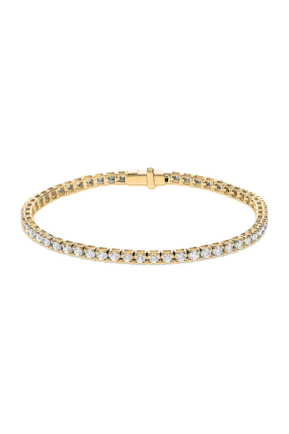 SIGNATURE Tennisarmband | Round Brilliant