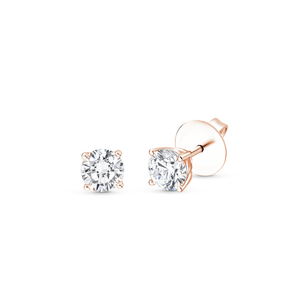 ESSENTIAL SOLITAIRE Ohrstecker | Round Brilliant