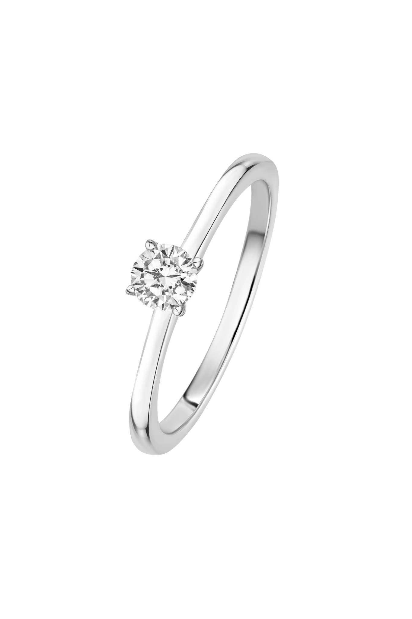 SIGNATURE SOLITAIRE Ring | Round Brilliant