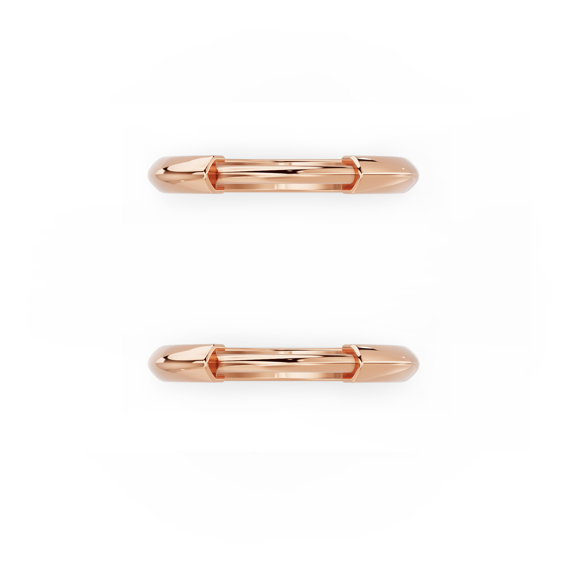 Floating Hoop Earrings