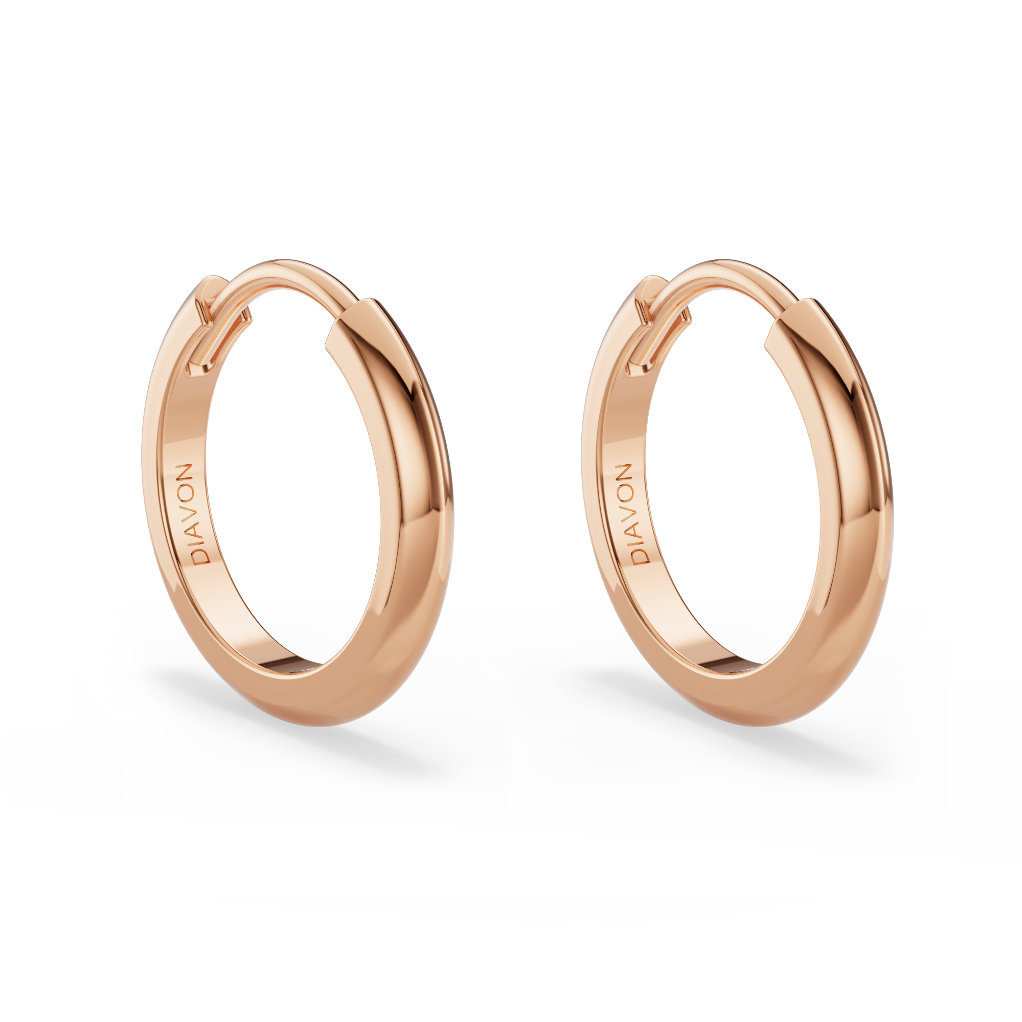 Floating Hoop Earrings
