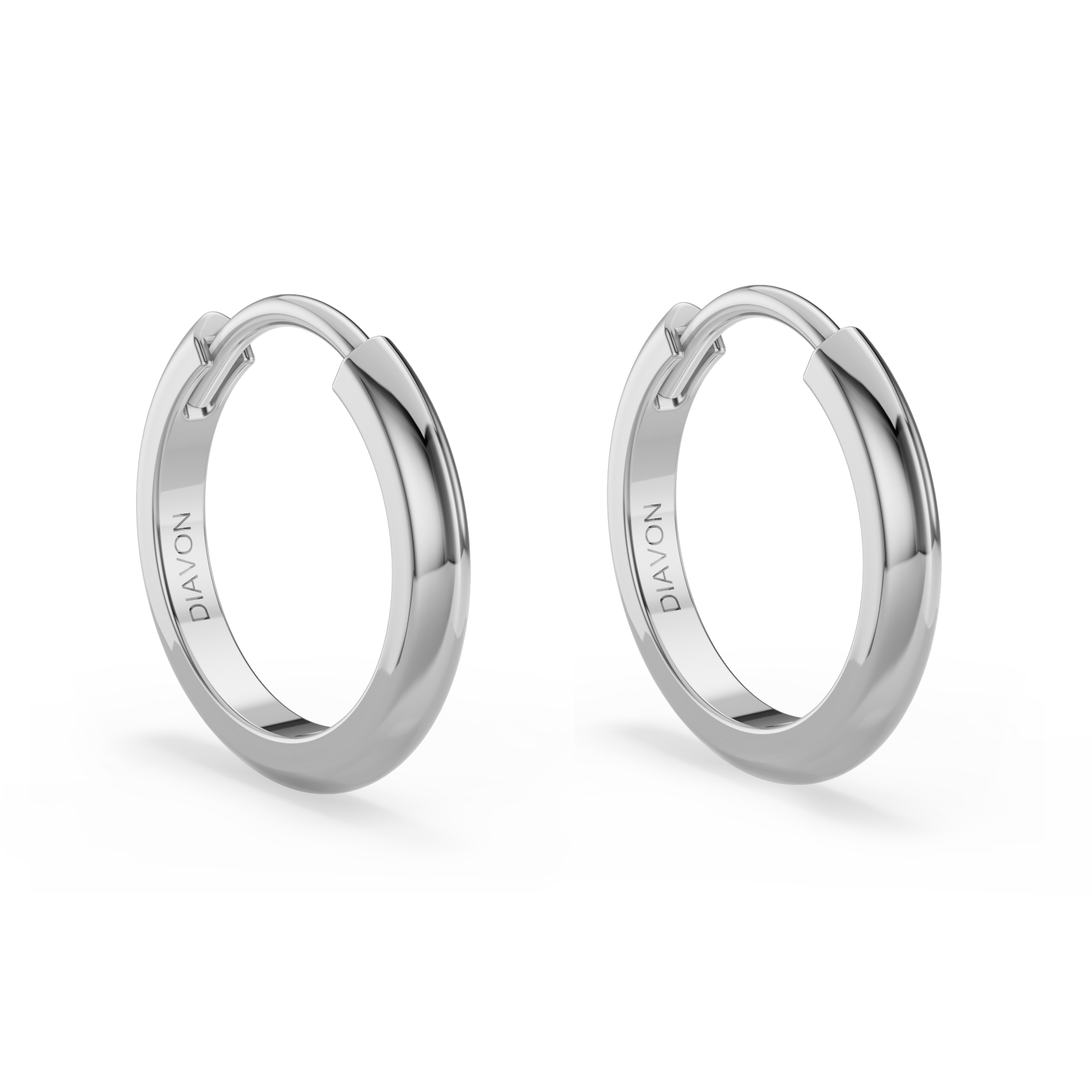 Floating Hoop Earrings