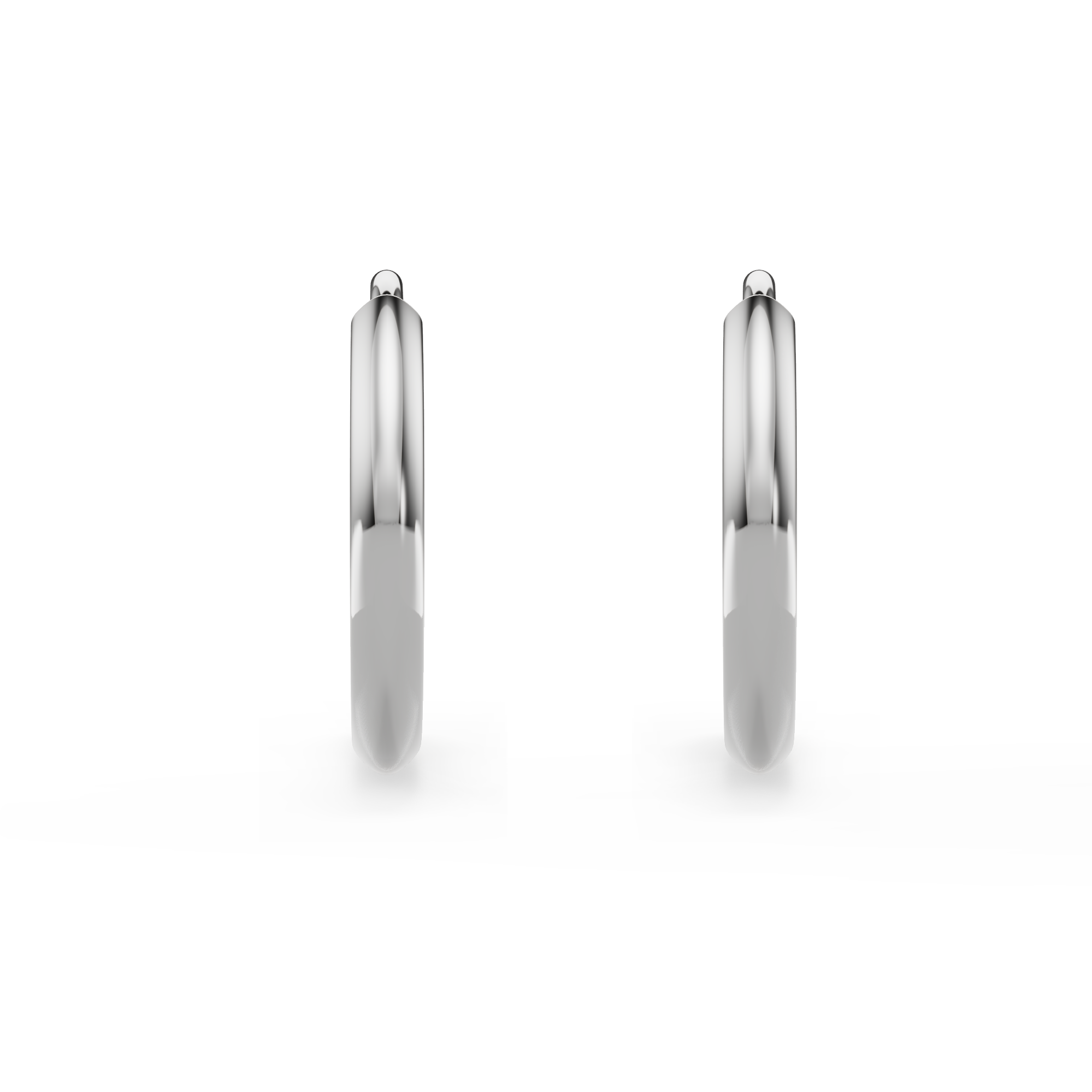 Floating Hoop Earrings