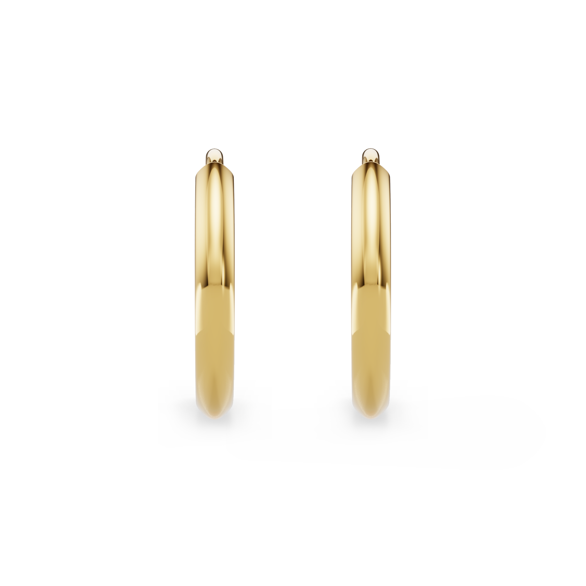 Floating Hoop Earrings
