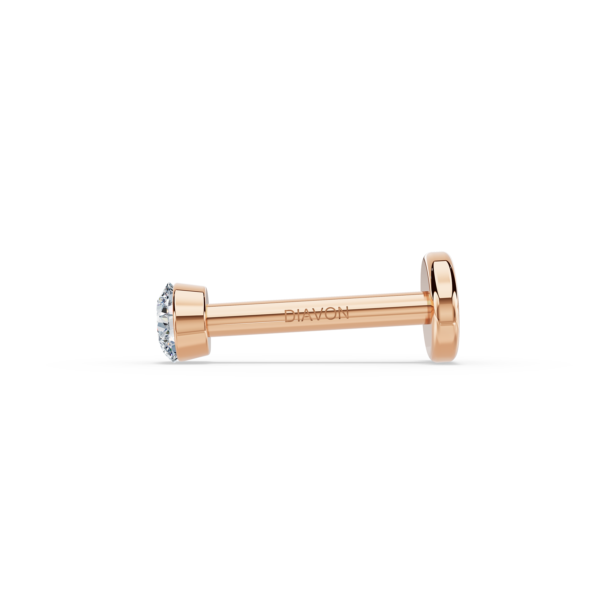 Floating Piercing I Round Brilliant