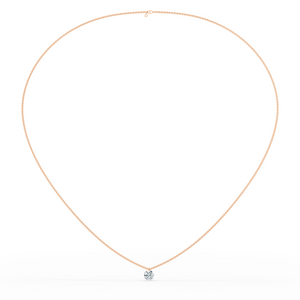 Floating Stones Necklace | Round