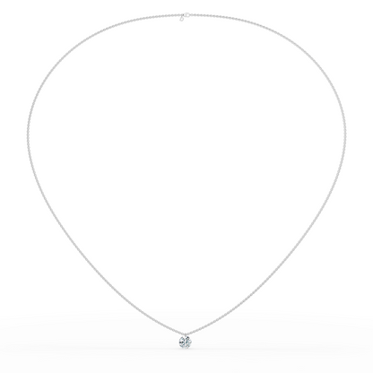 Floating Stones Necklace | Round