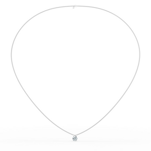 Floating Stones Necklace | Round