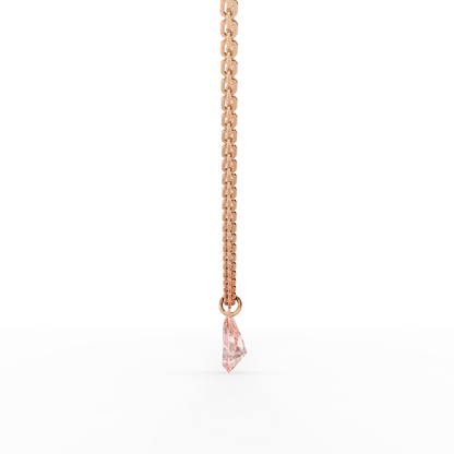 Floating Stones Necklace | Pear