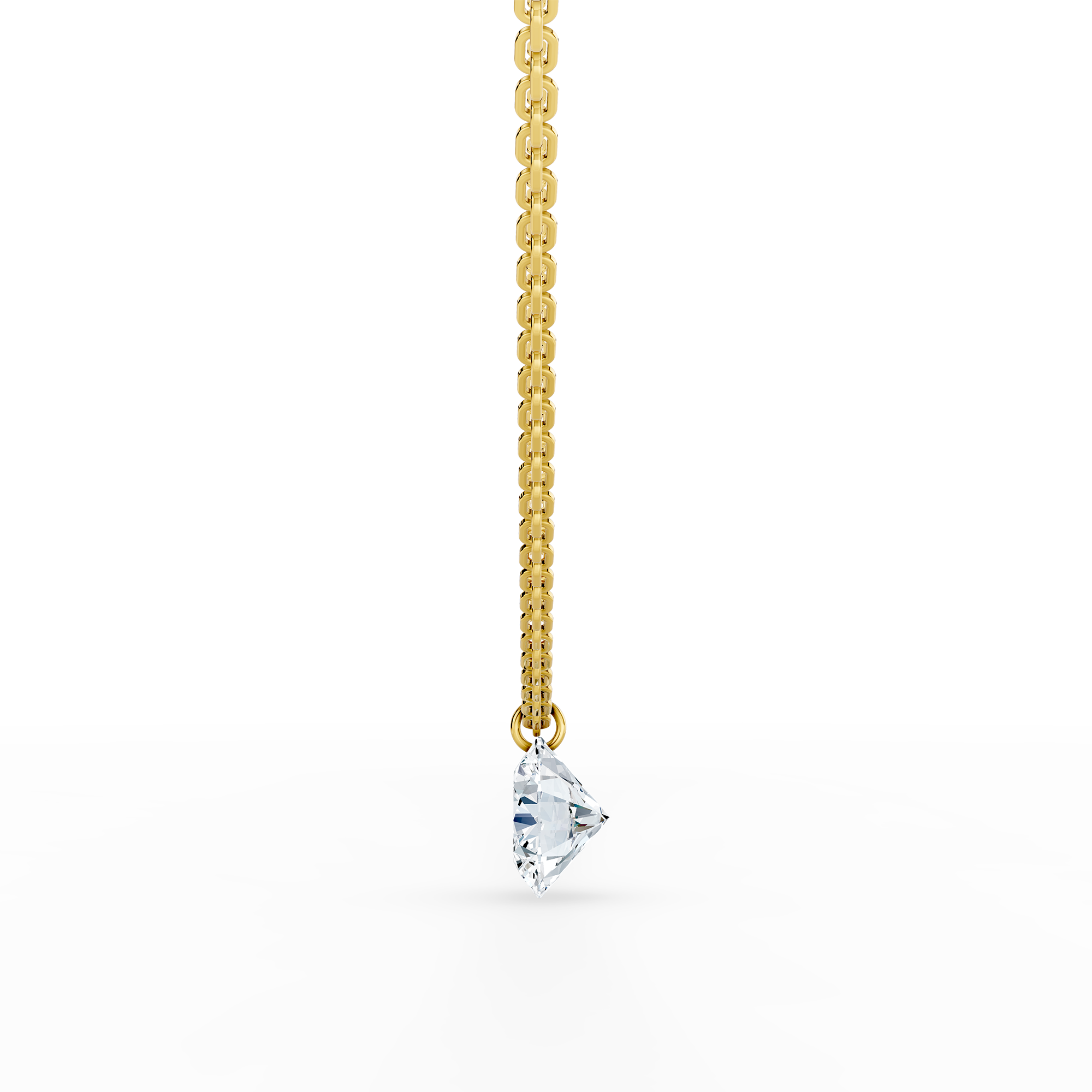 Floating Stones Necklace | Round