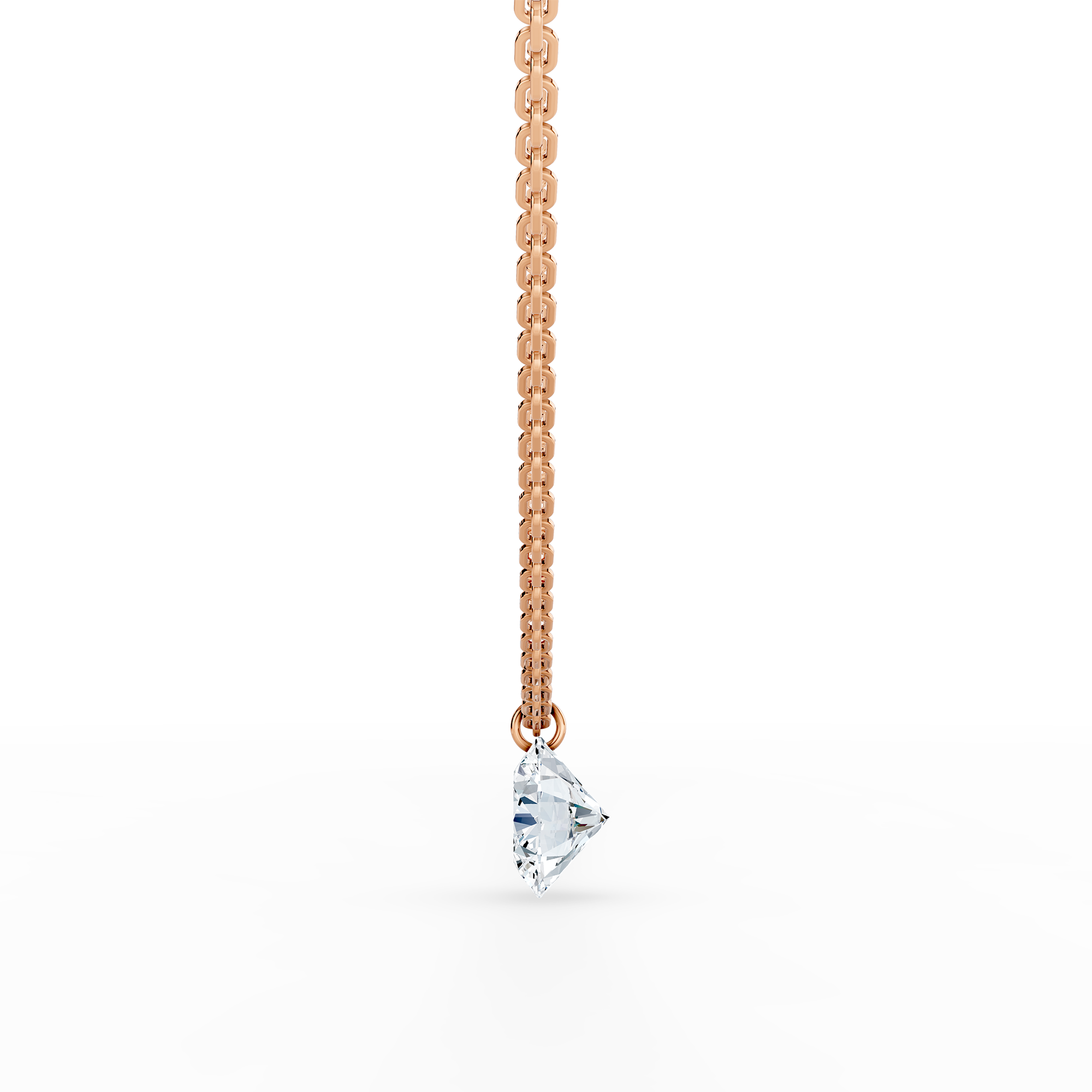 Floating Stones Necklace | Round