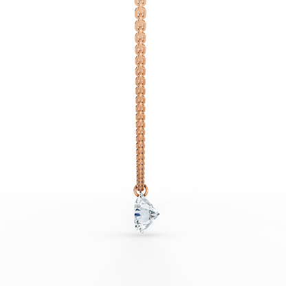 Floating Stones Necklace | Round