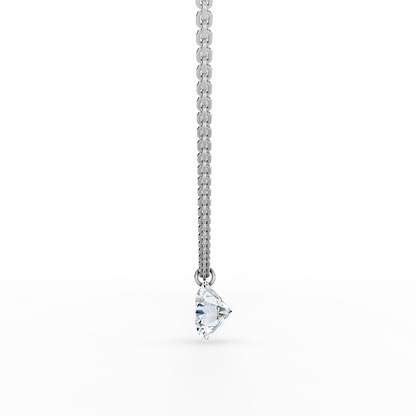 Floating Stones Necklace | Round