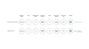 Vergleich zwischen Labordiamant und natürlichen Diamant.