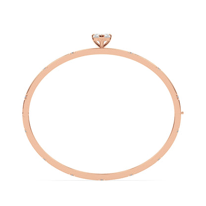 SIGNATURE SOLITAIRE BANGLE I ESSENTIAL