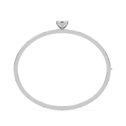 SIGNATURE SOLITAIRE BANGLE I ESSENTIAL