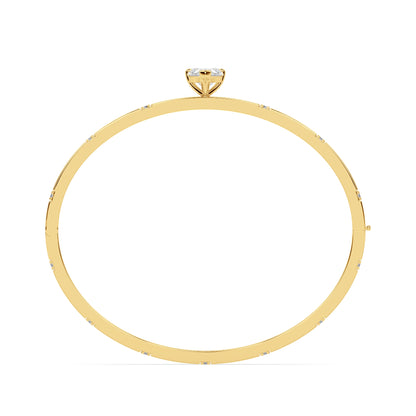 SIGNATURE SOLITAIRE BANGLE I ESSENTIAL