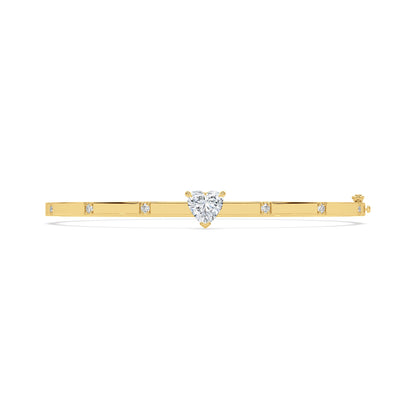 SIGNATURE SOLITAIRE BANGLE I ESSENTIAL