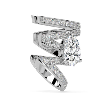 ICONIC AVANT-GARD CUFF I PEAR