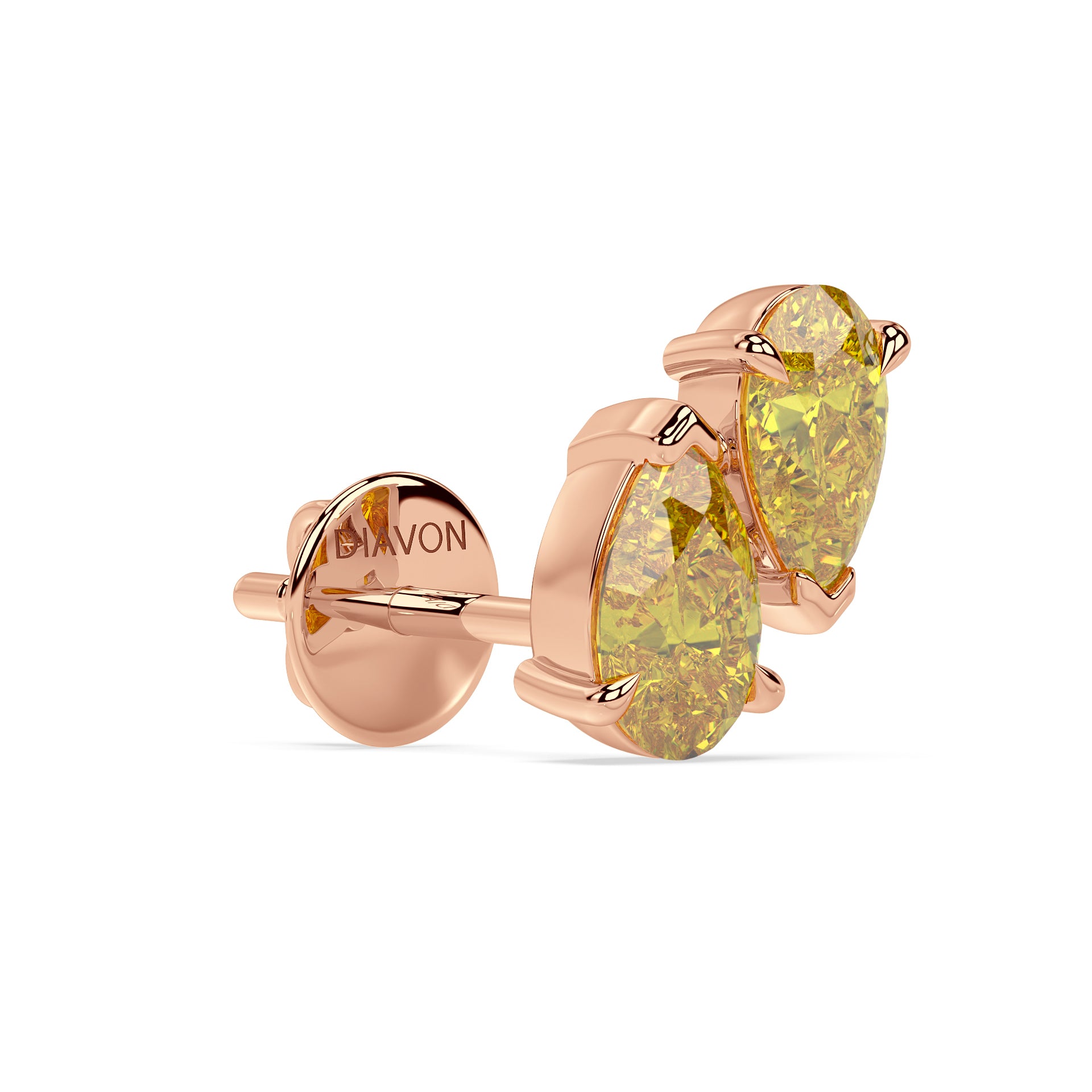 Floating Pavé Hoop Earrings