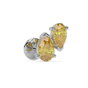 Floating Pavé Hoop Earrings