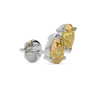 Floating Pavé Hoop Earrings