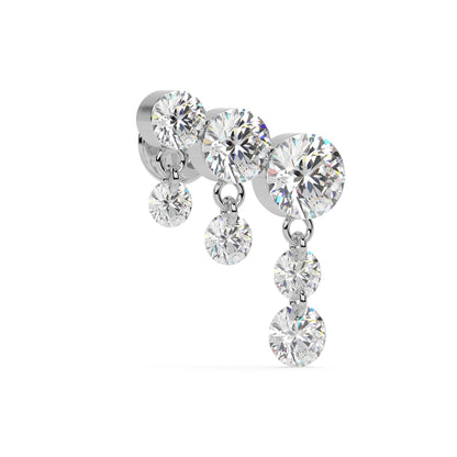 FLOATING STONES SINGLE EARCLIMBER