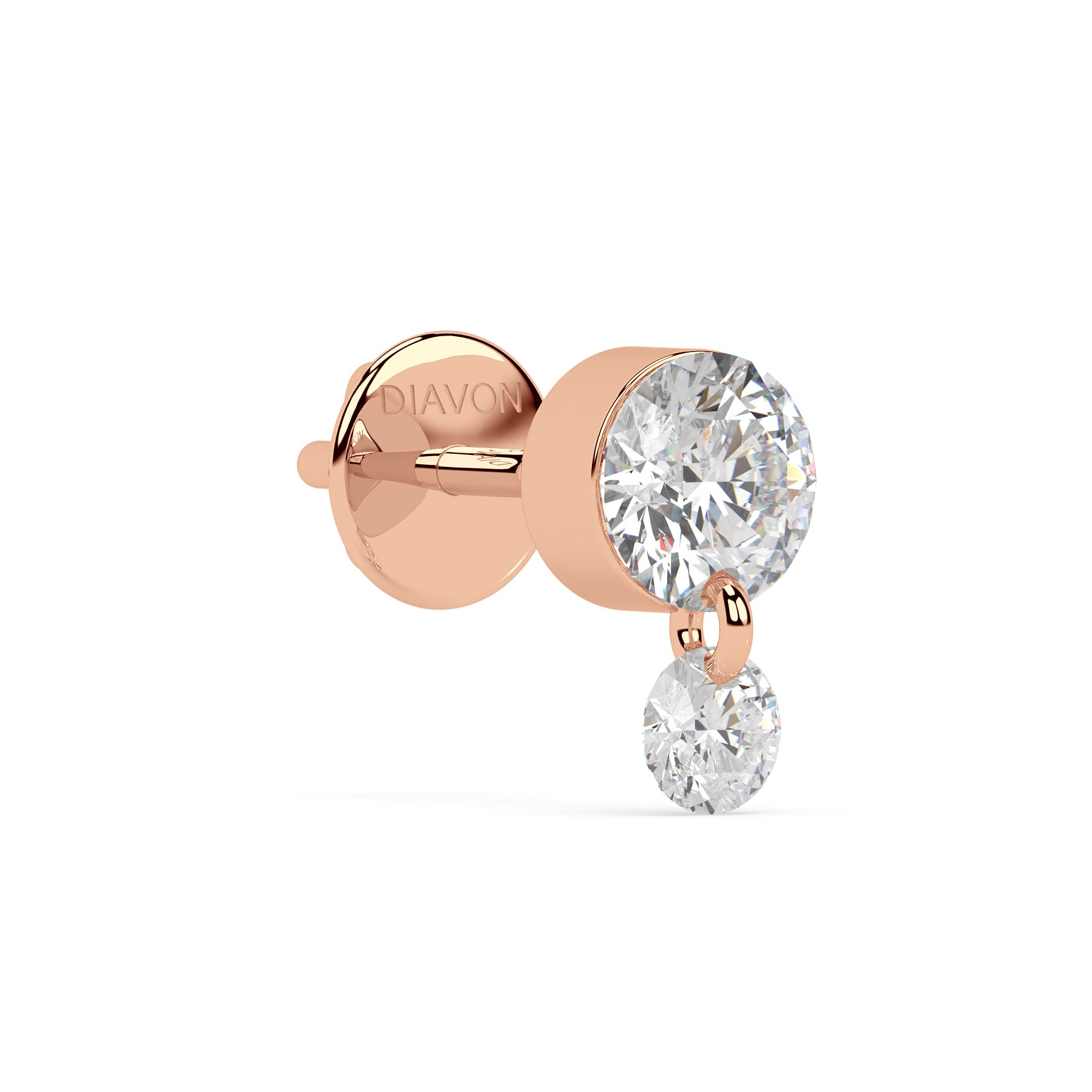 FLOATING STONES SINGLE EARSTUD