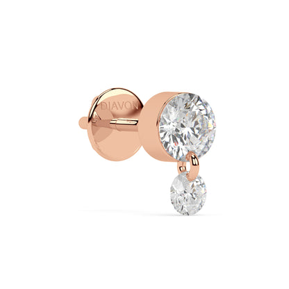 FLOATING STONES SINGLE EARSTUD