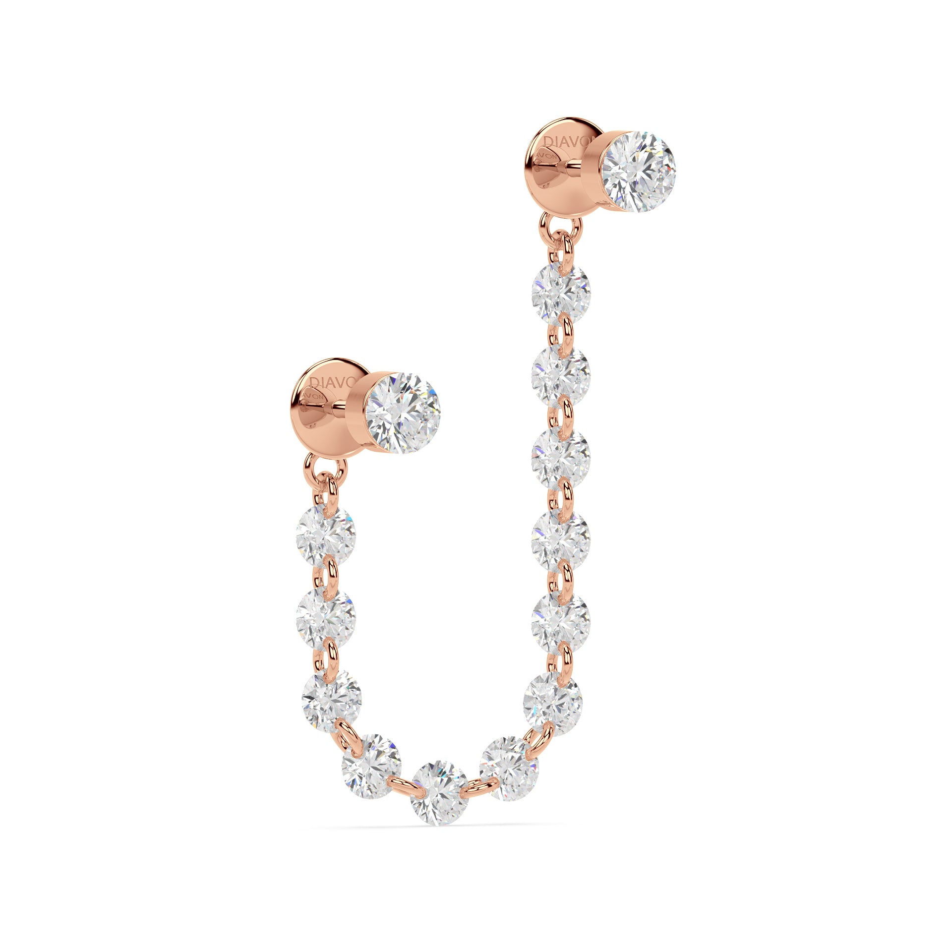 FLOATING STONES SINGLE EARHANGER