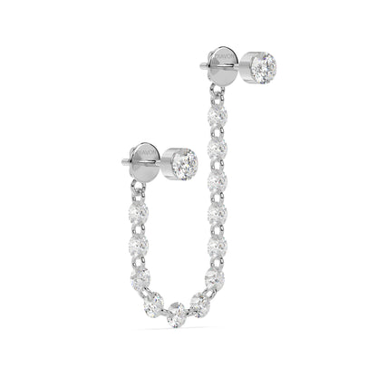 FLOATING STONES SINGLE EARHANGER