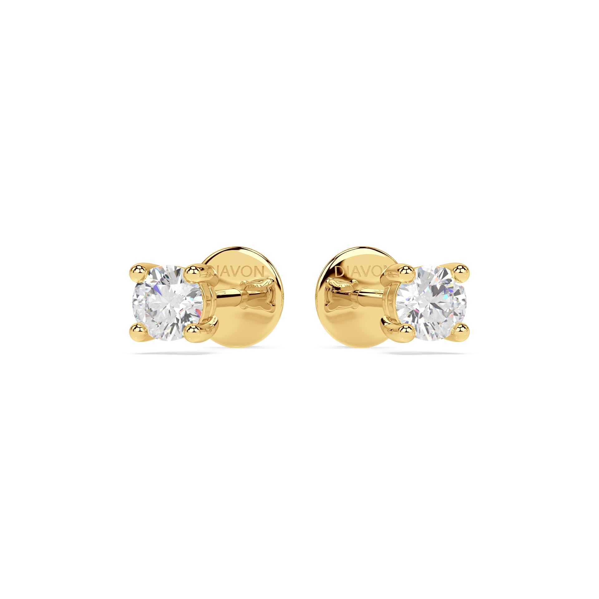 ESSENTIAL SOLITAIRE STUDS I ROUND