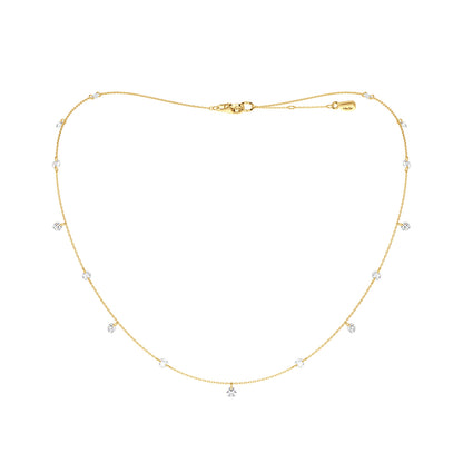 FLOATING STONES NECKLACE